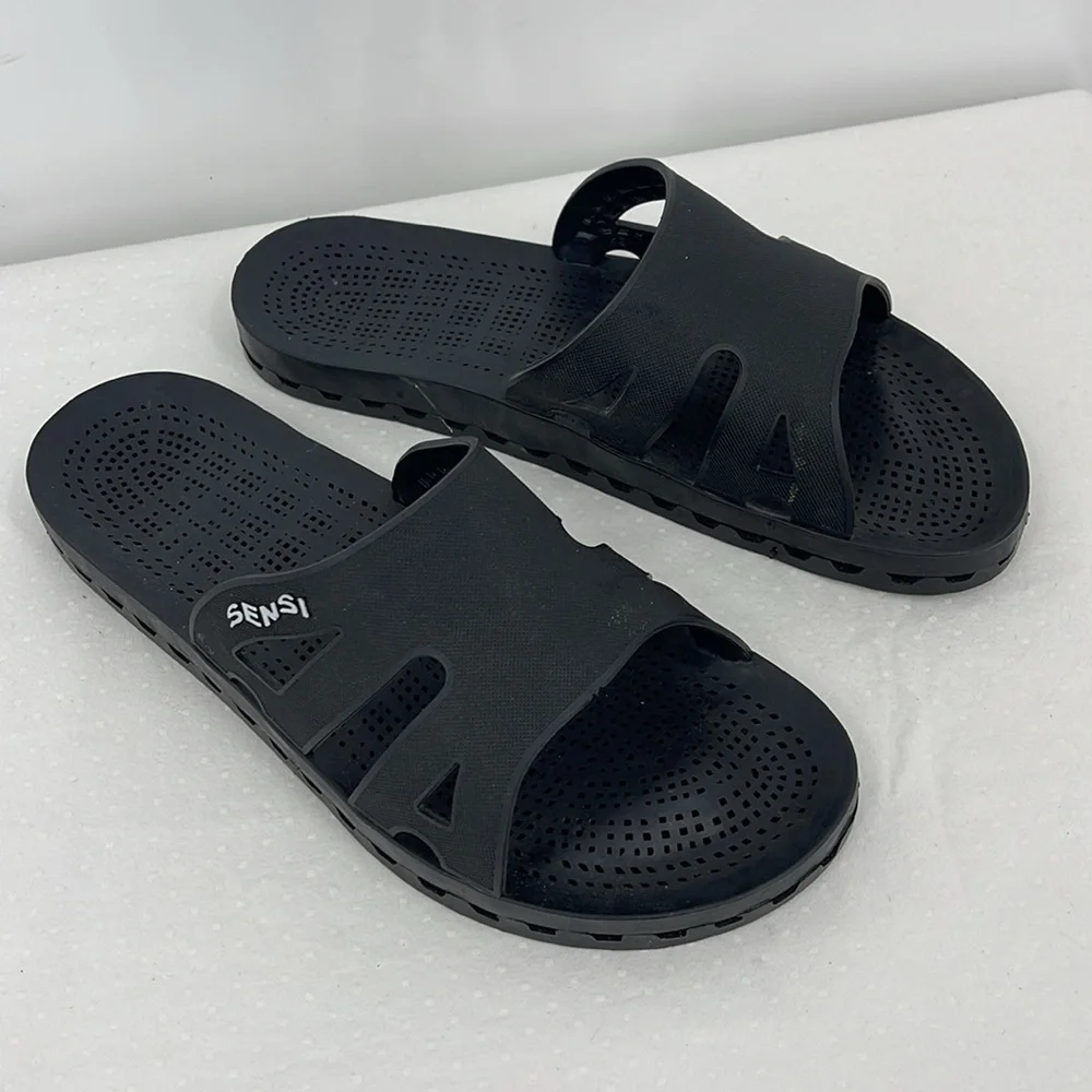Sensi Black Slide Sandals WOMENS SIZE 10